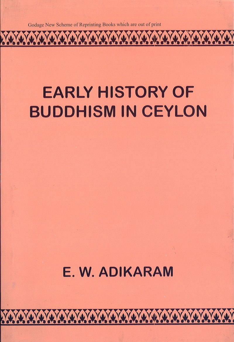 EARLY HISTORY OF BUDDHISM IN CEYLON