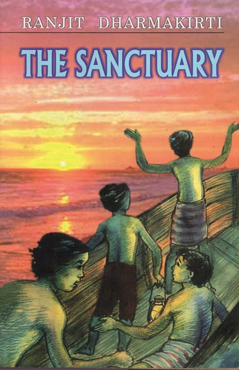 THE SANCTUARY <table> <tbody> <tr style="height: 23px"> <td style="height: 23px">Category</td> <td style="height: 23px">ENGLISH YOUTH STORIES</td> </tr> <tr style="height: 23px"> <td style="height: 23px">Language</td> <td style="height: 23px">ENGLISH</td> </tr> <tr style="height: 23px"> <td style="height: 23px">ISBN Number</td> <td style="height: 23px">978-955-20-5882-1</td> </tr> <tr style="height: 23px"> <td style="height: 23px">Publisher</td> <td style="height: 23px"> S,GODAGE AND BROTHERS  (PVT) LTD.</td> </tr> <tr style="height: 59px"> <td style="height: 59px">Author Name</td> <td style="height: 59px">RANJIT  DARMAKIRATI</td> </tr> <tr style="height: 21.5469px"> <td style="height: 21.5469px">Published Year</td> <td style="height: 21.5469px">2004</td> </tr> <tr style="height: 23px"> <td style="height: 23px">Book Weight</td> <td style="height: 23px">245 G</td> </tr> <tr style="height: 23px"> <td style="height: 23px">Book Size</td> <td style="height: 23px">21X14X1 CM</td> </tr> <tr style="height: 21px"> <td style="height: 21px">Pages</td> <td style="height: 21px">134</td> </tr> </tbody> </table>