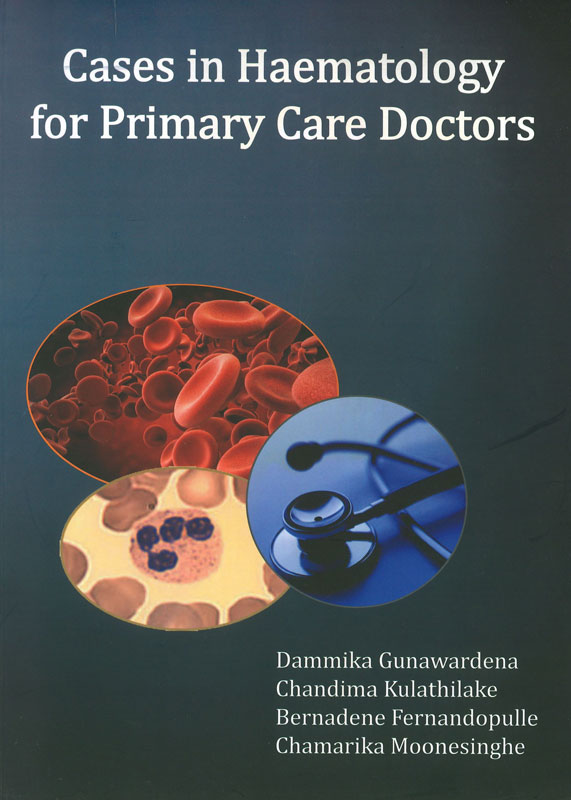 CASES IN HAEMATOLOGY FOR PRIMARY CARE DOCTORS <table> <tbody> <tr> <td width="20%">Category</td> <td>Medical</td> </tr> <tr> <td>Language</td> <td>Sinhala</td> </tr> <tr> <td>ISBN Number</td> <td>978-624-00-1639-1</td> </tr> <tr> <td>Publisher</td> <td>S. GODAGE AND BROTHERS(PVT) LTD</td> </tr> <tr> <td>Author Name</td> <td>Dammika Gunawardana / Chandima Kulathilake / Bernadene Fernandopulle / Chamarika Moonesinghe</td> </tr> <tr> <td>Published Year</td> <td>2022</td> </tr> <tr> <td>Book Weight</td> <td>208 G</td> </tr> <tr> <td>Book Size</td> <td>24.5X17.5X0.7 CM</td> </tr> <tr> <td>Pages</td> <td>80</td> </tr> </tbody> </table>