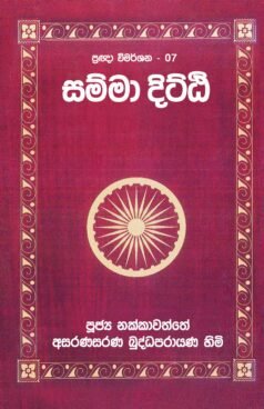 සම්මා දිට්ඨි