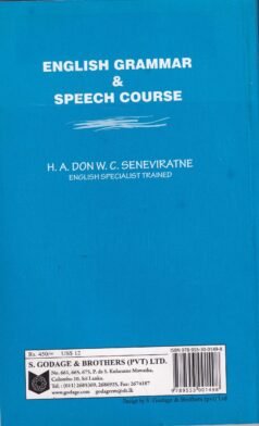 ENGLISH GRAMMAR & SPEECH COURSE