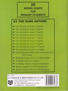 20 MODEL ESSAYS FOR PRIMARY STUDENTS