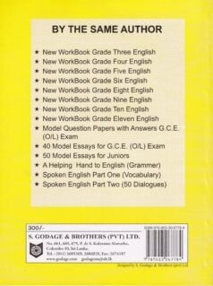 NEW WORKBOOK GRADE SEVEN ENGLISH