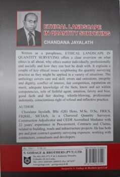 ETHICAL LANDSCAPE IN QUANTITY SURVEYING