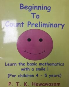 Beginning To Count Preliminary - (For children 4 - 5 years)